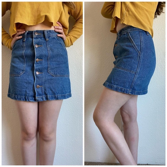 Vintage My style denim skirt 💐 - Picture 2 of 4